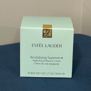Estee Lauder UNOPENED Revitalizing Supreme+ Night Power Bounce Creme 1.7 OZ/50ML